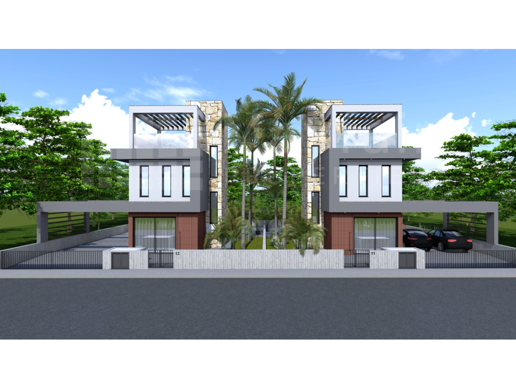 3-Bedroom Detached House with Pool For Sale in Dekelia Road - Pyla