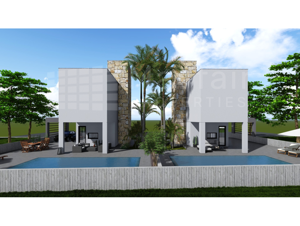 3-Bedroom Detached House with Pool For Sale in Dekelia Road - Pyla