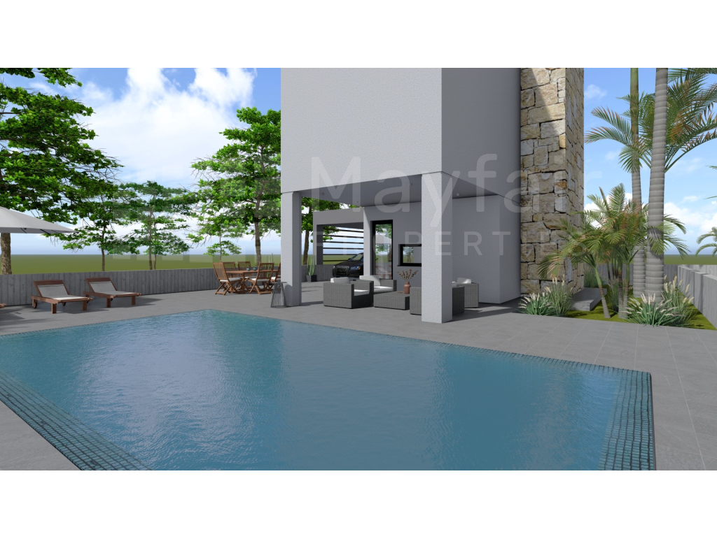 3-Bedroom Detached House with Pool For Sale in Dekelia Road - Pyla