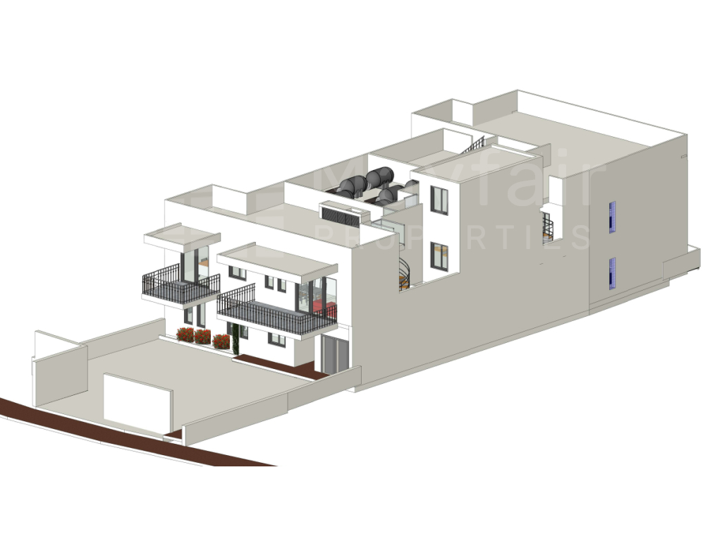 Residential Plot With License For 6 Flats in Pervolia 