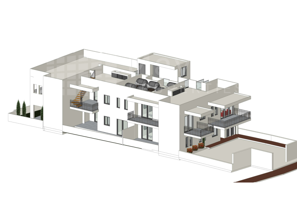 Residential Plot With License For 6 Flats in Pervolia 