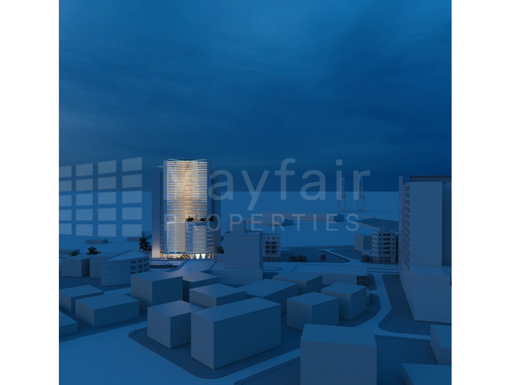 3-bedroom  Seaview Apartment near Larnaca Marina For Sale