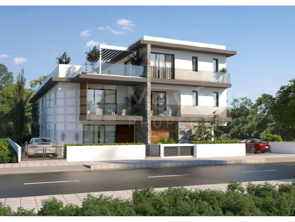 2-bedroom Top Floor Apartment in Kiti For Sale 