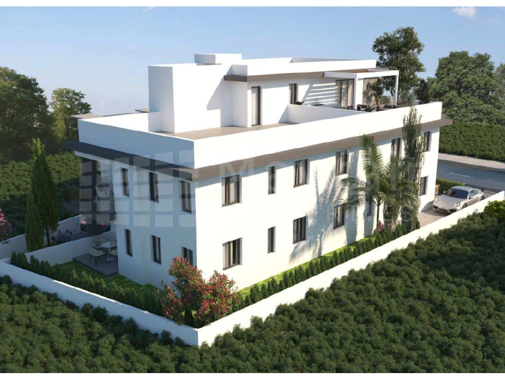 2-bedroom Top Floor Apartment in Kiti For Sale 