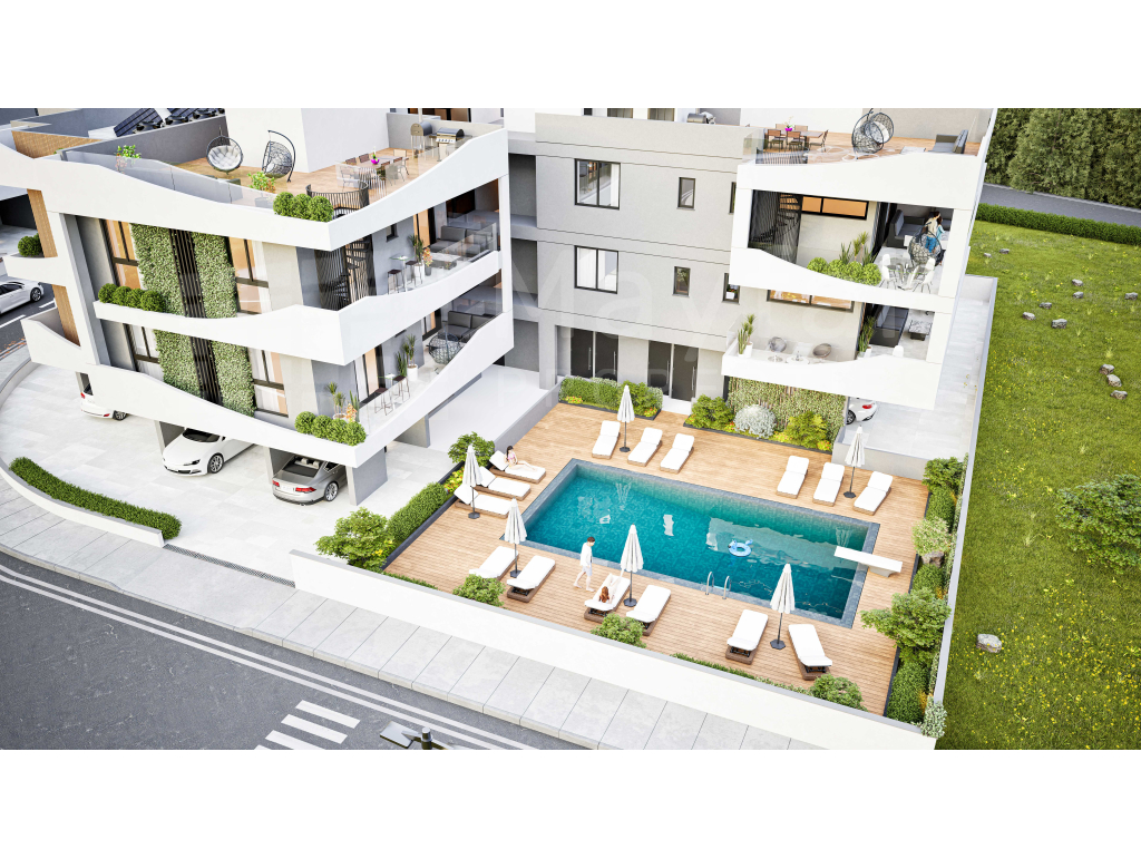 2-bedroom Apartment with Communal Pool in Livadia