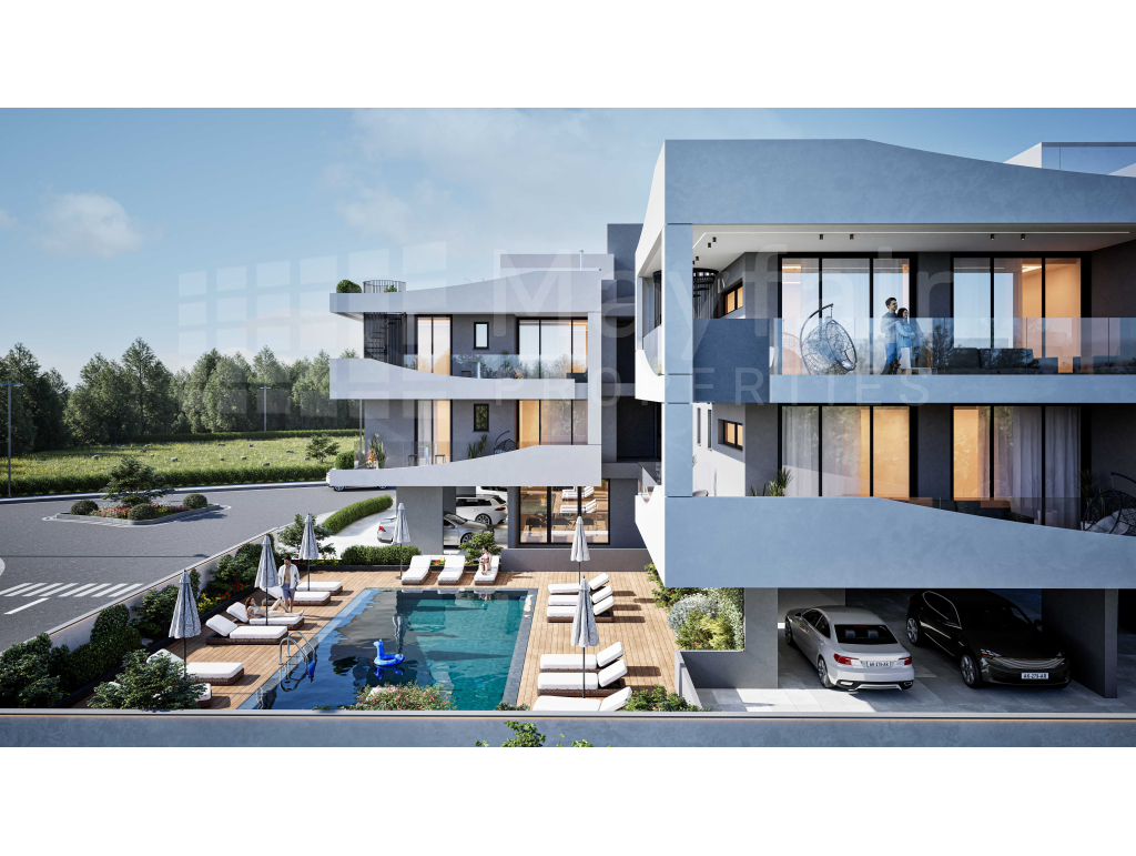 2-bedroom Apartment with Communal Pool in Livadia