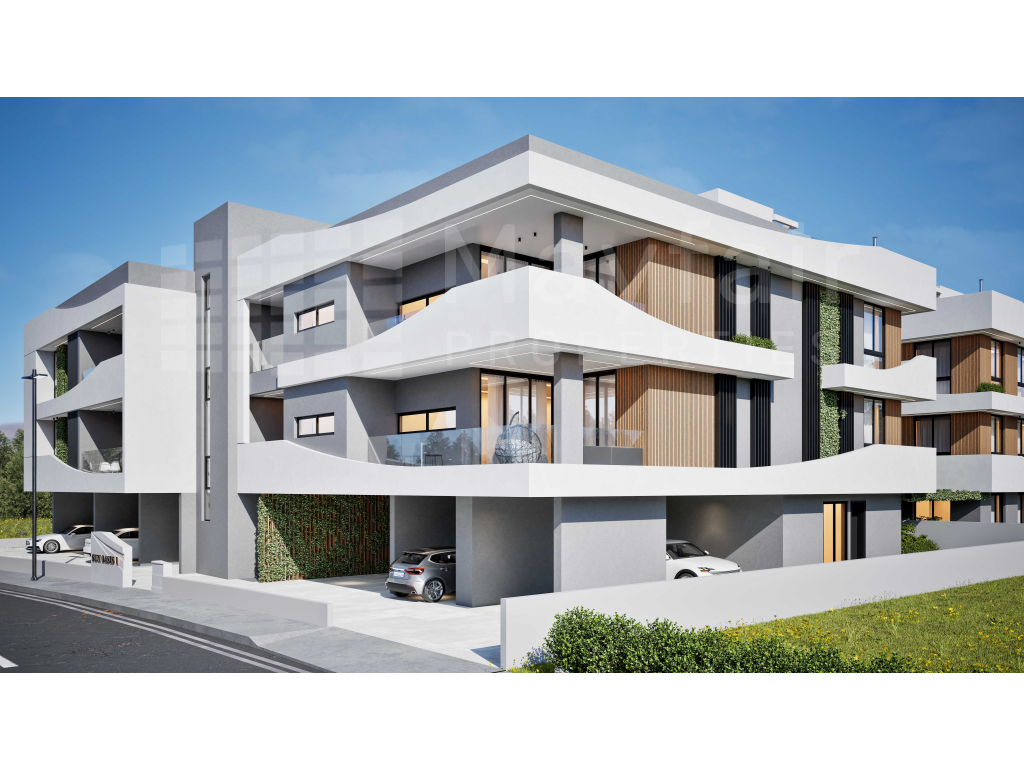 2-bedroom Penthouse with Roof Garden and Communal Pool in Livadia