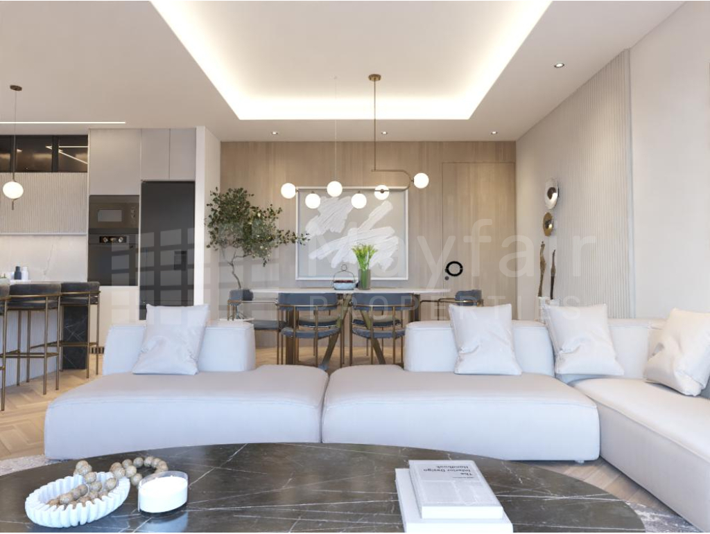 2-bedroom Top Floor Apartment in Aradippou For Sale