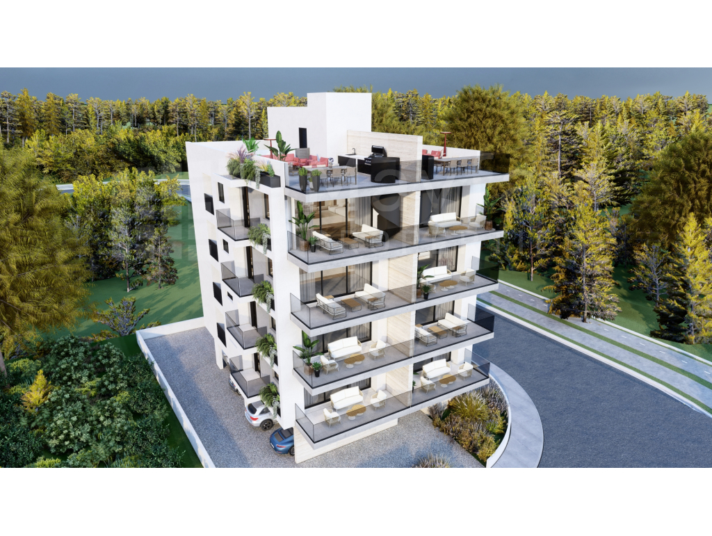2 Bedroom Penthouse with Roof Garden in Kamares For Sale