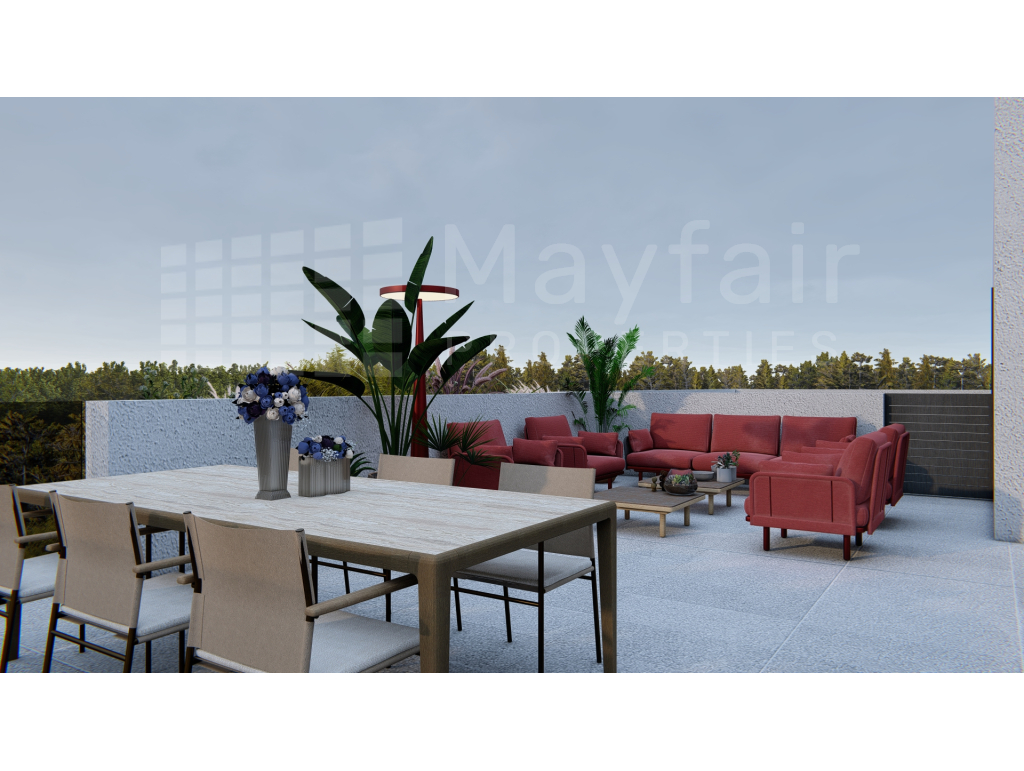 2 Bedroom Penthouse with Roof Garden in Kamares For Sale