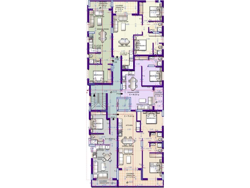 1-bedroom Penthouse with Roof Garden in Kiti For Sale