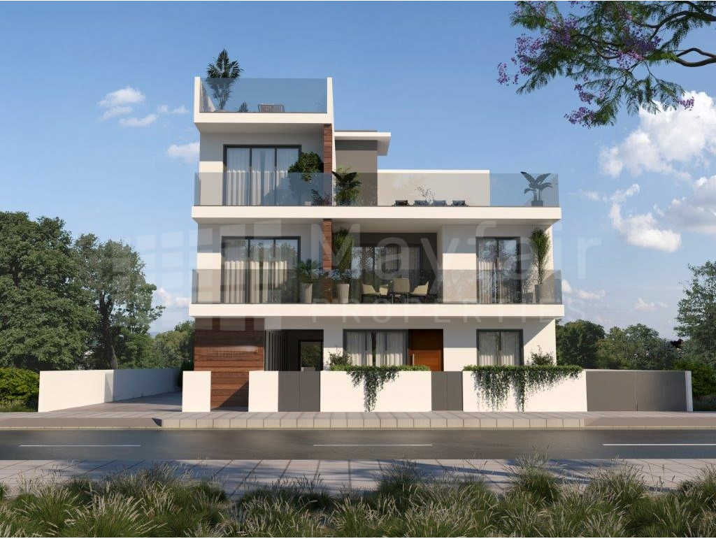 1-bedroom Penthouse with Roof Garden in Kiti For Sale