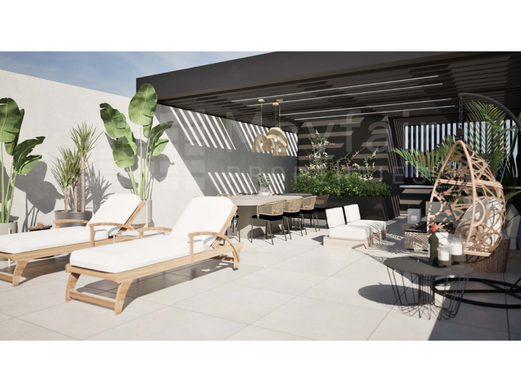 2-bedroom Top Floor Apartment in Livadia For Sale
