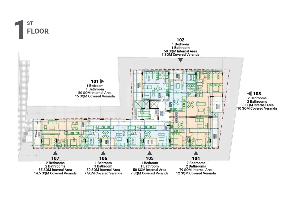 2-bedroom Top Floor Apartment in Livadia For Sale