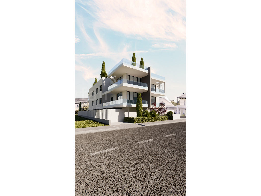 2-bedroom Penthouse with Roof Garden for Sale in Livadia