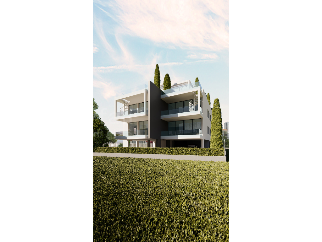 2-bedroom Penthouse with Roof Garden for Sale in Livadia