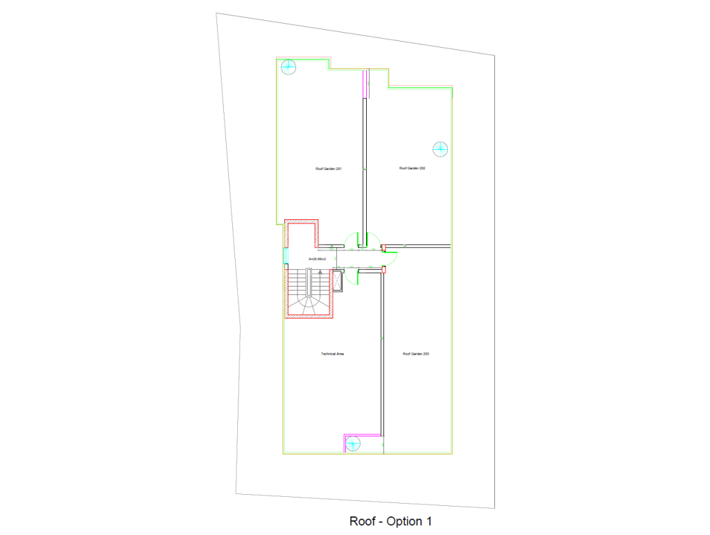 2-bedroom Penthouse with Roof Garden for Sale in Oroklini