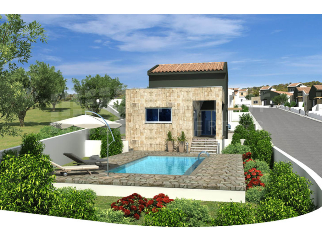 3-bedroom Sea-view Bungalow with Pool for Sale in Pissouri