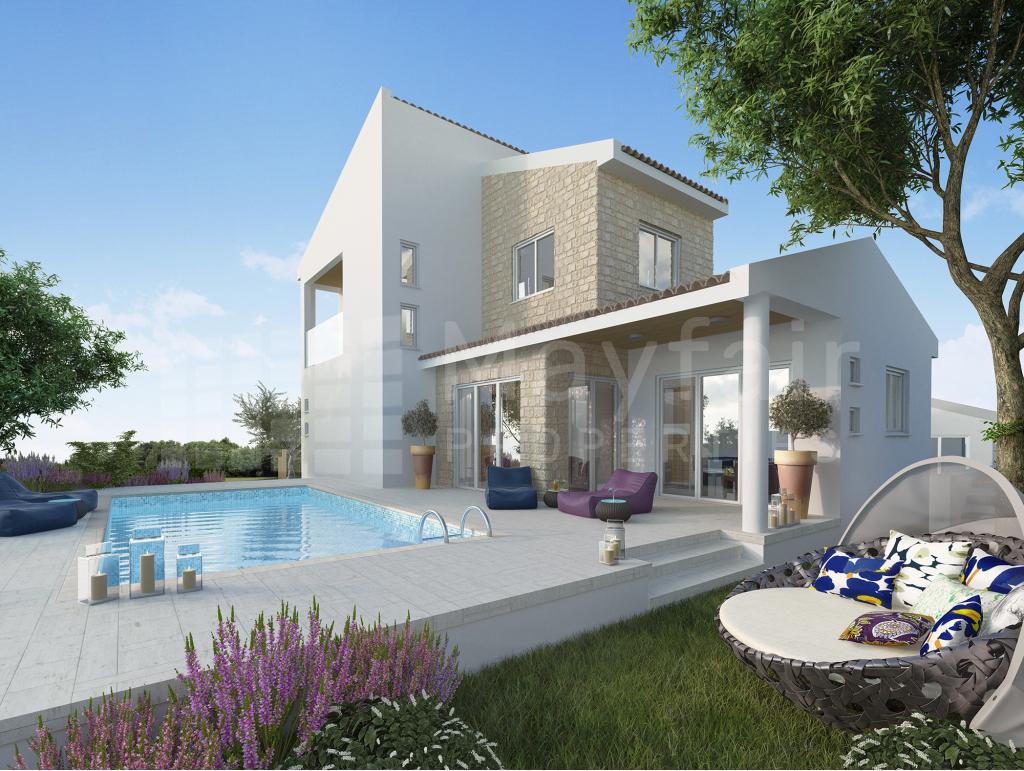 2-bedroom Sea-view Villa with Pool for Sale in Pissouri