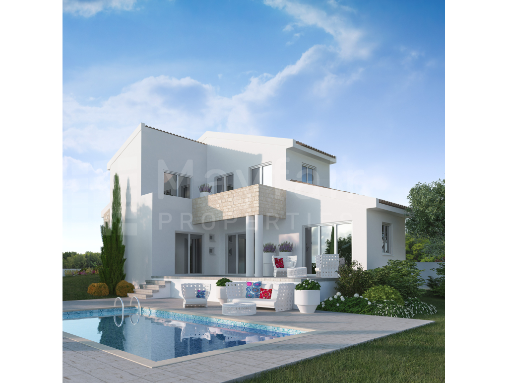 4-bedroom Sea-view Villa with Pool for Sale in Pissouri