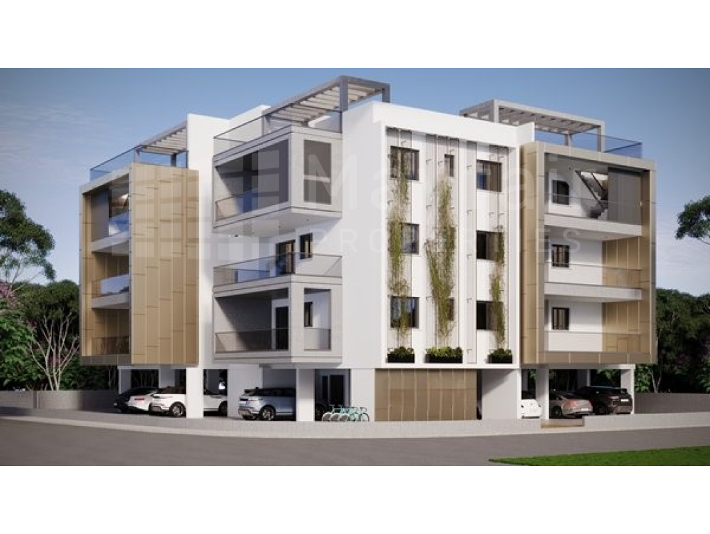 2-bedroom Penthouse with Roof Garden in Aradippou for Sale 