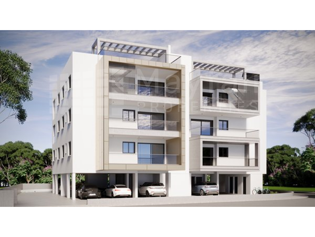 2-bedroom Penthouse with Roof Garden in Aradippou for Sale 