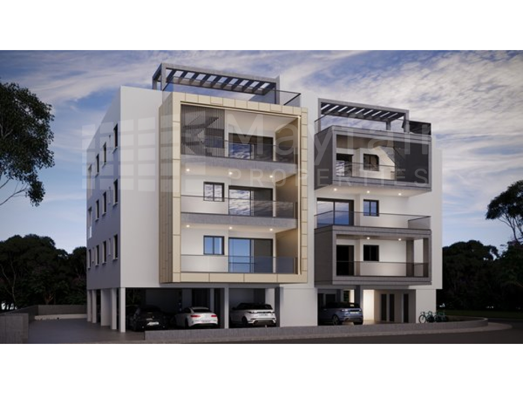 2-bedroom Penthouse with Roof Garden in Aradippou for Sale 
