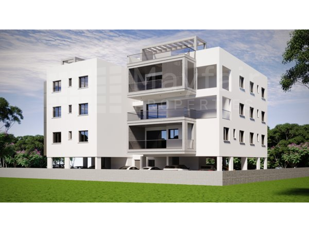 2-bedroom Penthouse with Roof Garden in Aradippou for Sale 