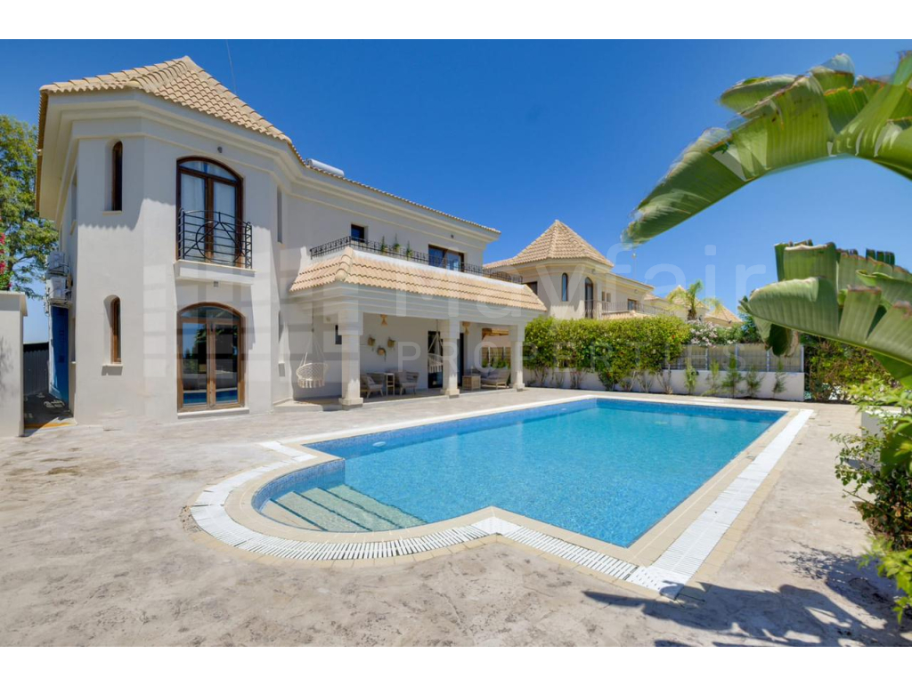 5 Bedroom Beachfront Villa for Sale in Protaras