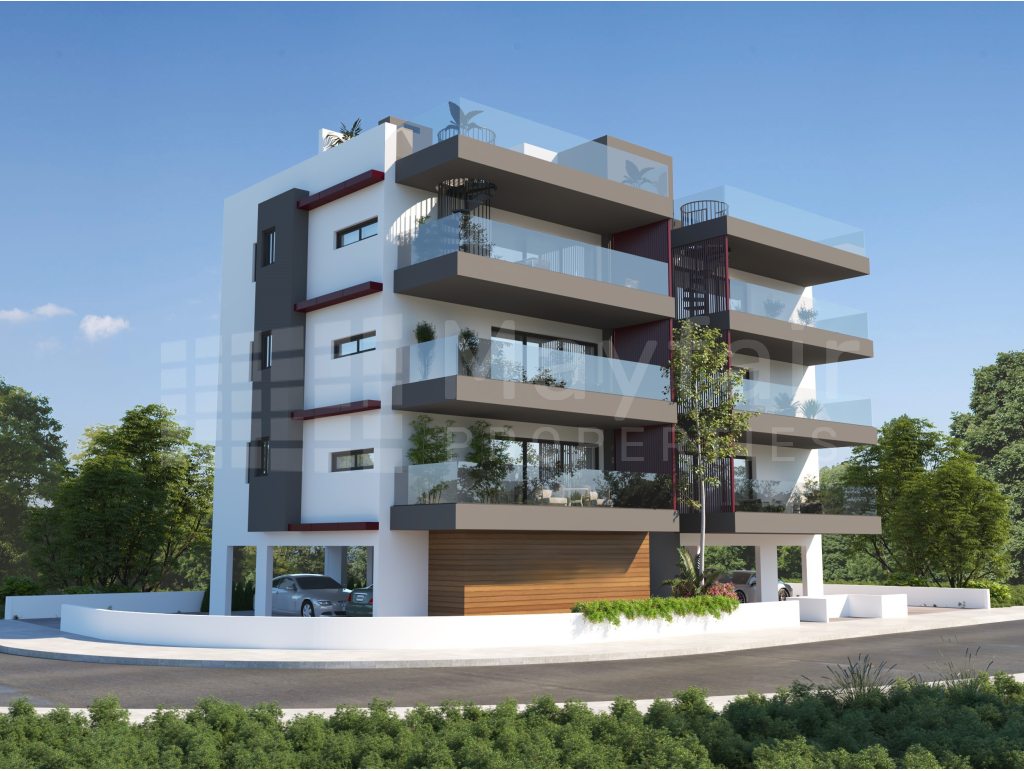 2-Bedroom Penthouse with Roof Garden in Livadia for Sale