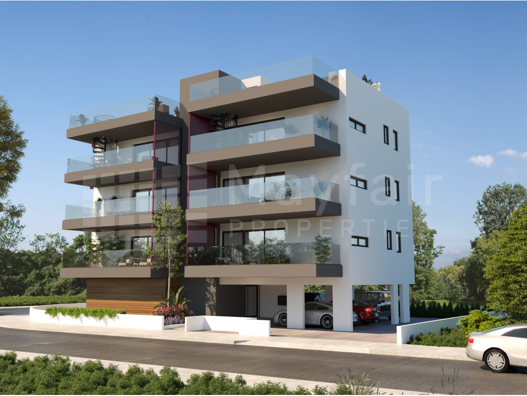 2-Bedroom Penthouse with Roof Garden in Livadia for Sale
