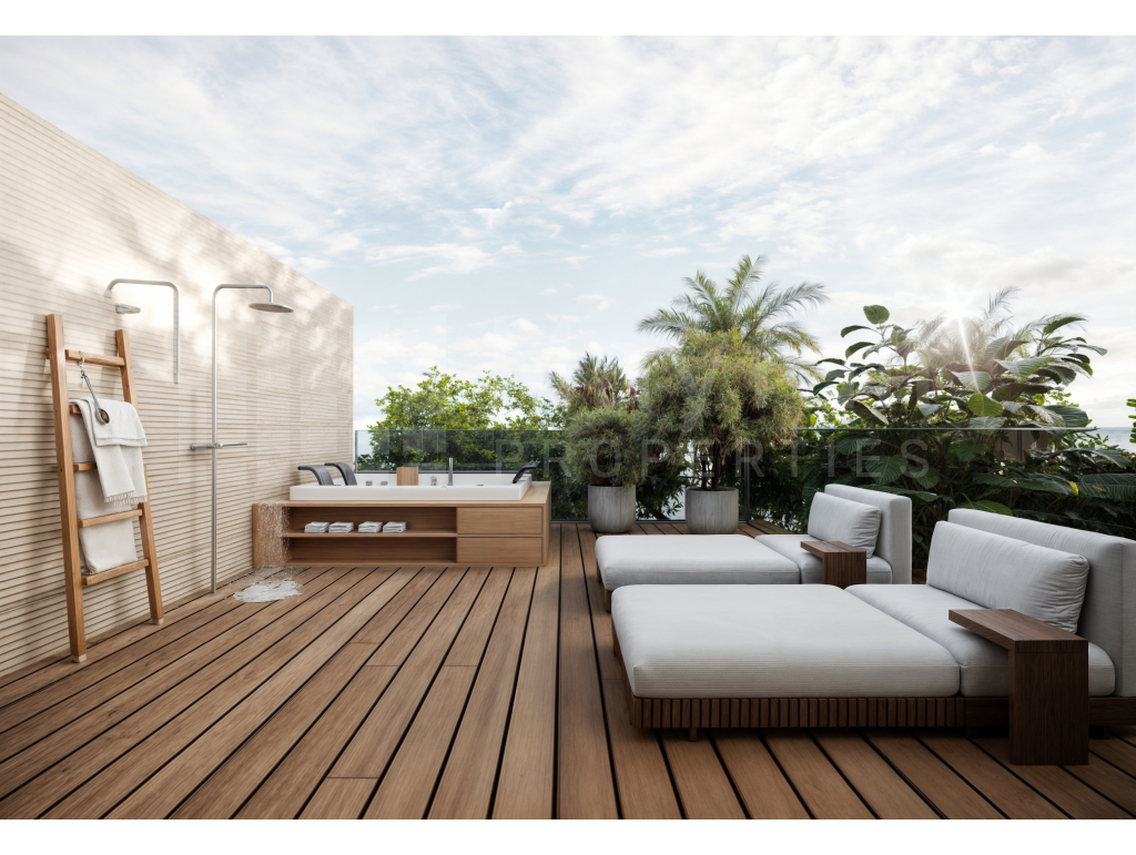 2-Bedroom Penthouse with Roof Garden near Salina Park