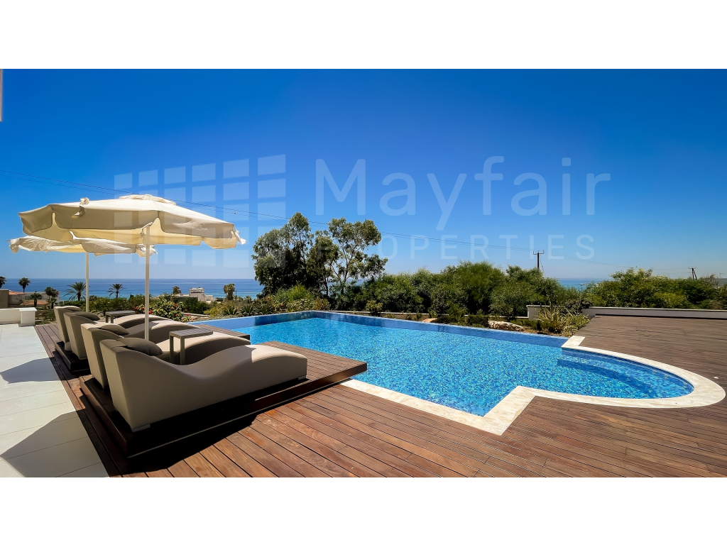 3-bedroom Seaview Luxury Villa in Agia Napa for Sale