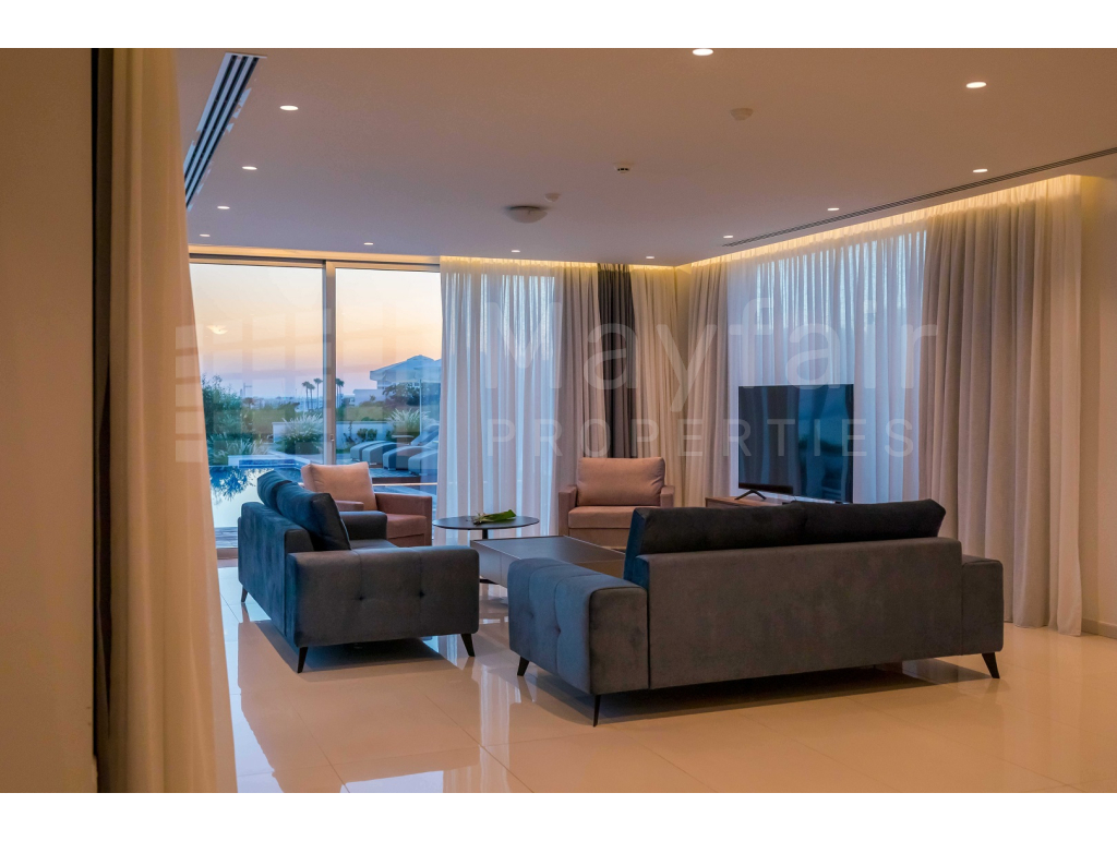 3-bedroom Seaview Luxury Villa in Agia Napa for Sale