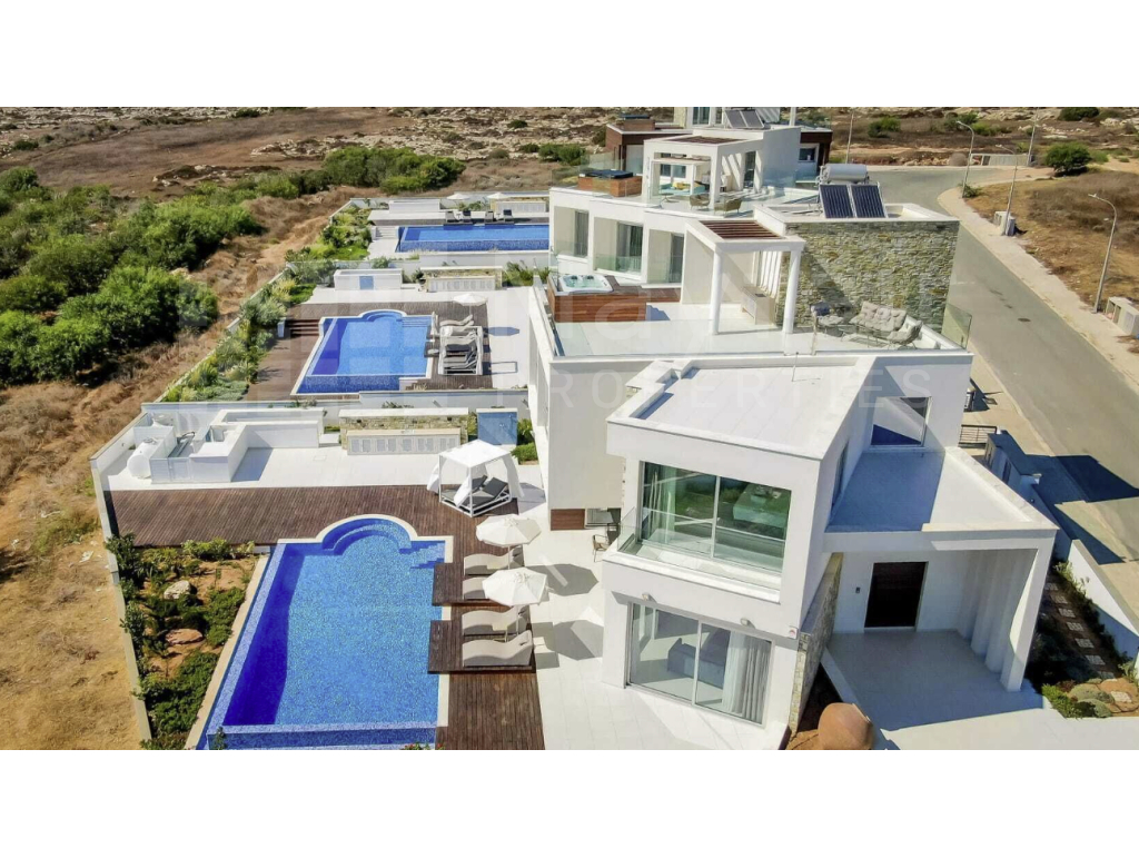 3-bedroom Seaview Luxury Villa in Agia Napa for Sale