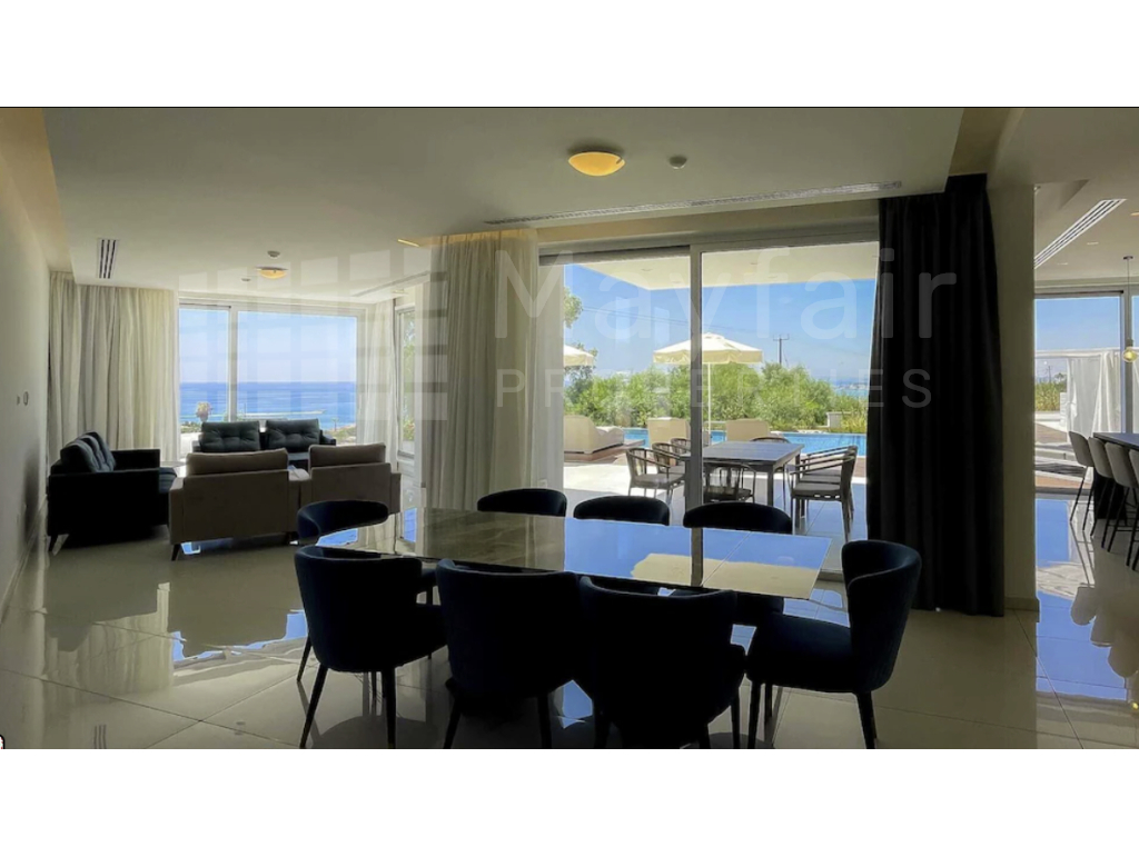 3-bedroom Seaview Luxury Villa in Agia Napa for Sale