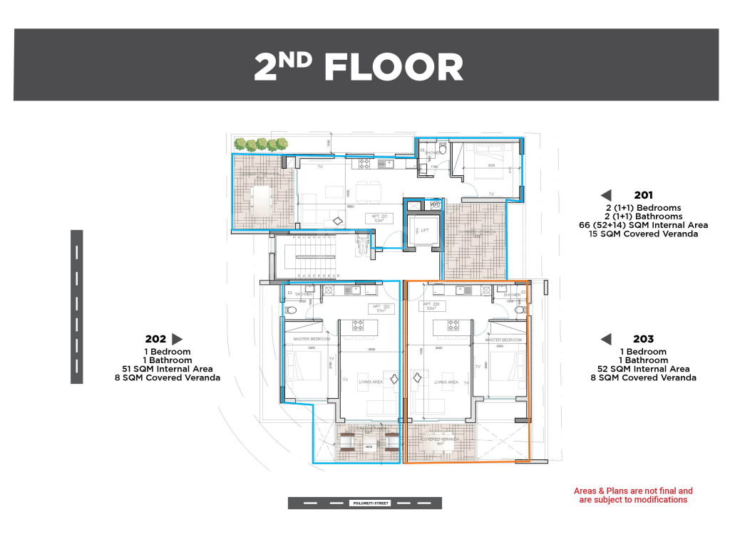 2plus1 Bedroom Apartment for Sale in Port area