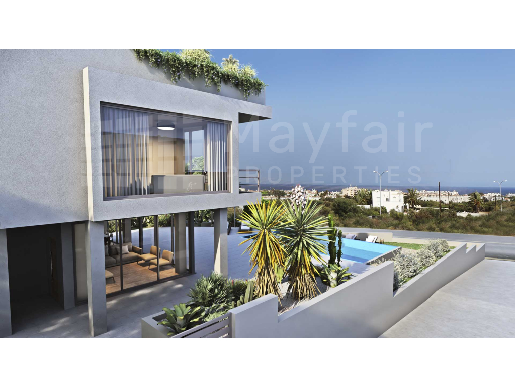 3-bedroom Seaview Villa for Sale in Protaras