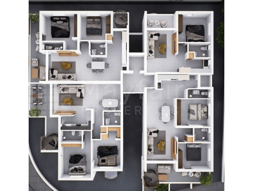 1-bedroom Top Floor Apartment for Sale in Kiti