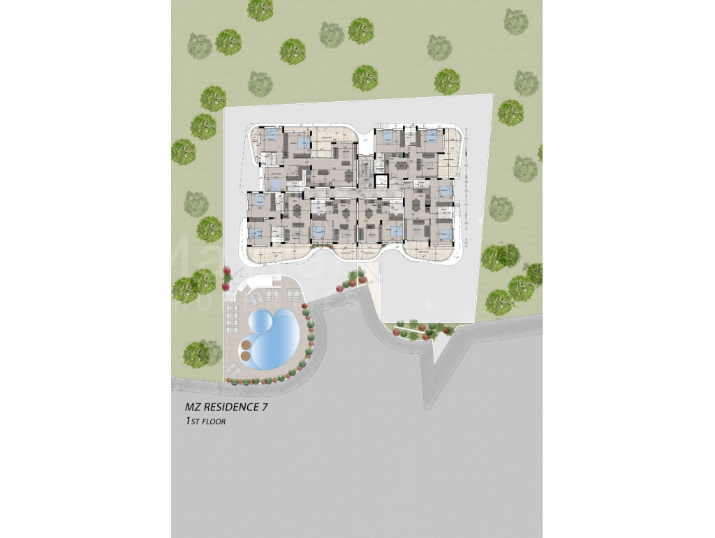 1-bedroom Top Floor Apartment for Sale in Aradippou