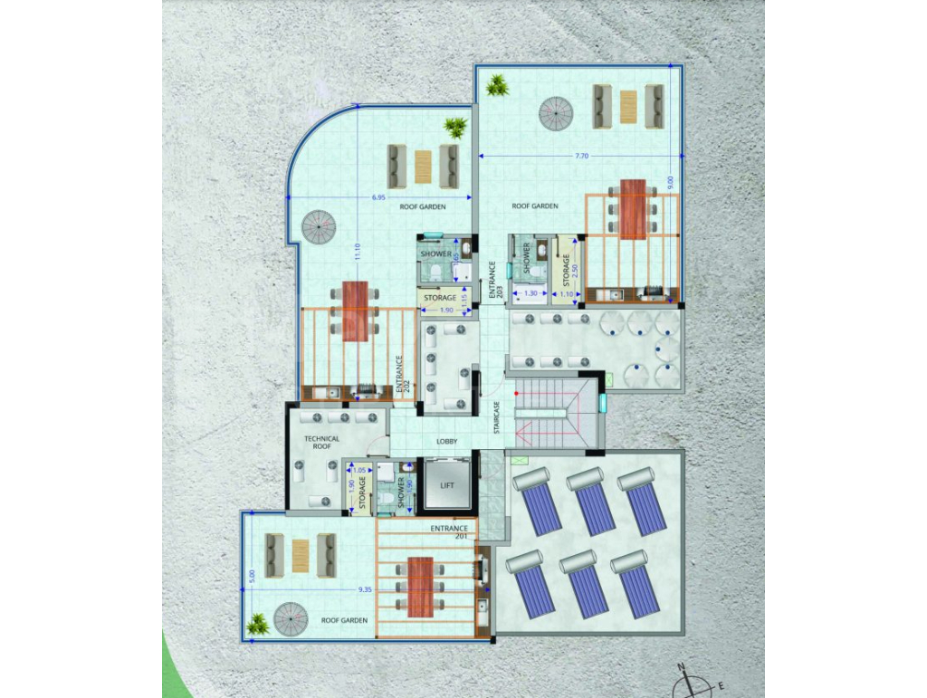 3 Bedroom Penthouse in Livadia For Sale