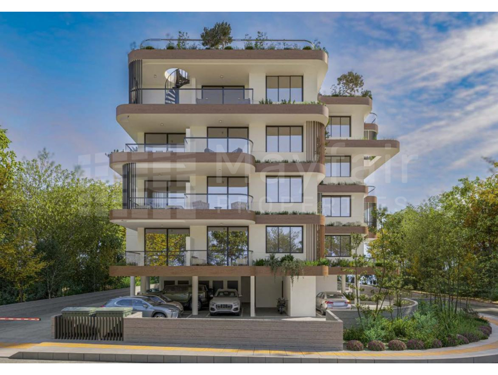2-bedroom Penthouse with Roof Garden in Livadia for Sale