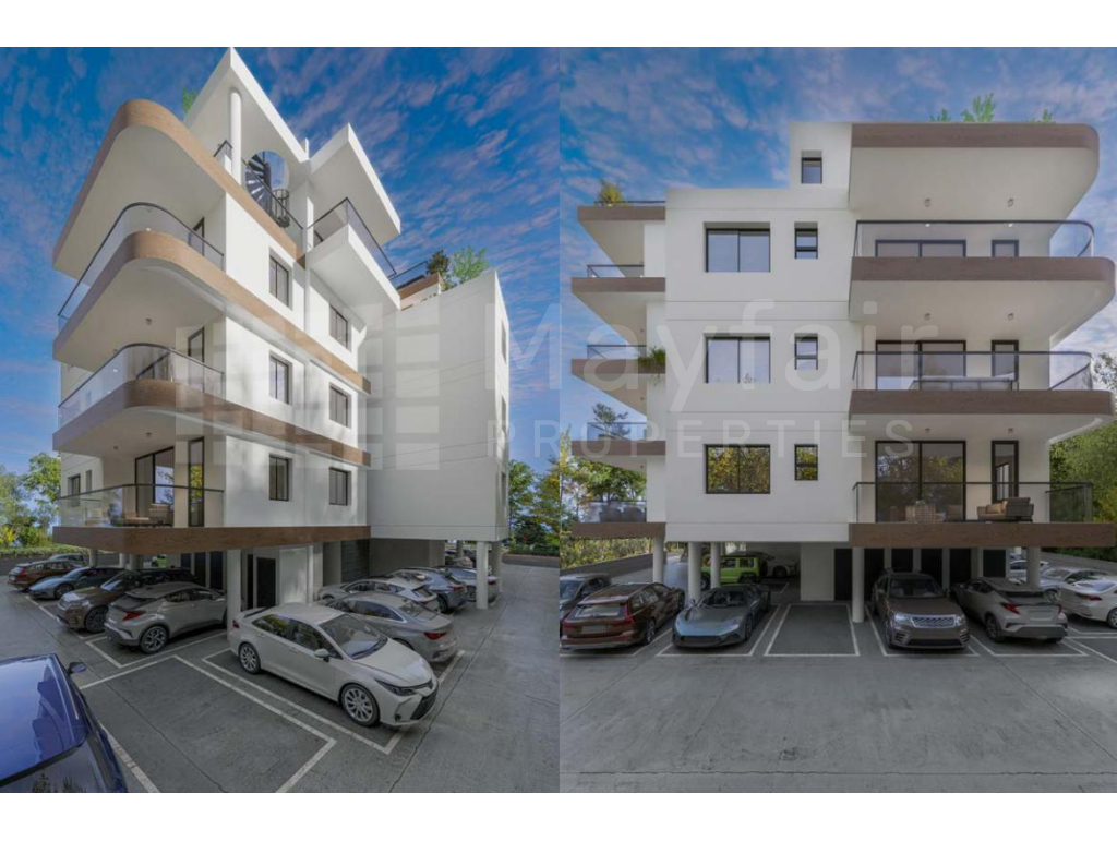 2-bedroom Penthouse with Roof Garden in Livadia for Sale