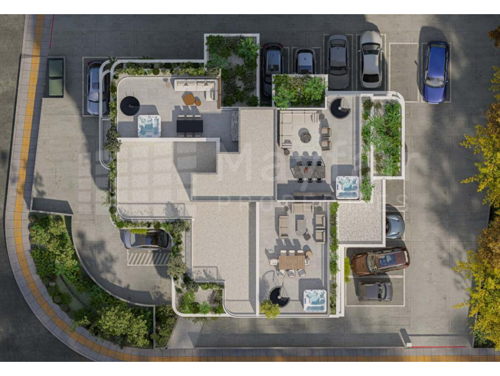 2-bedroom Penthouse with Roof Garden in Livadia for Sale