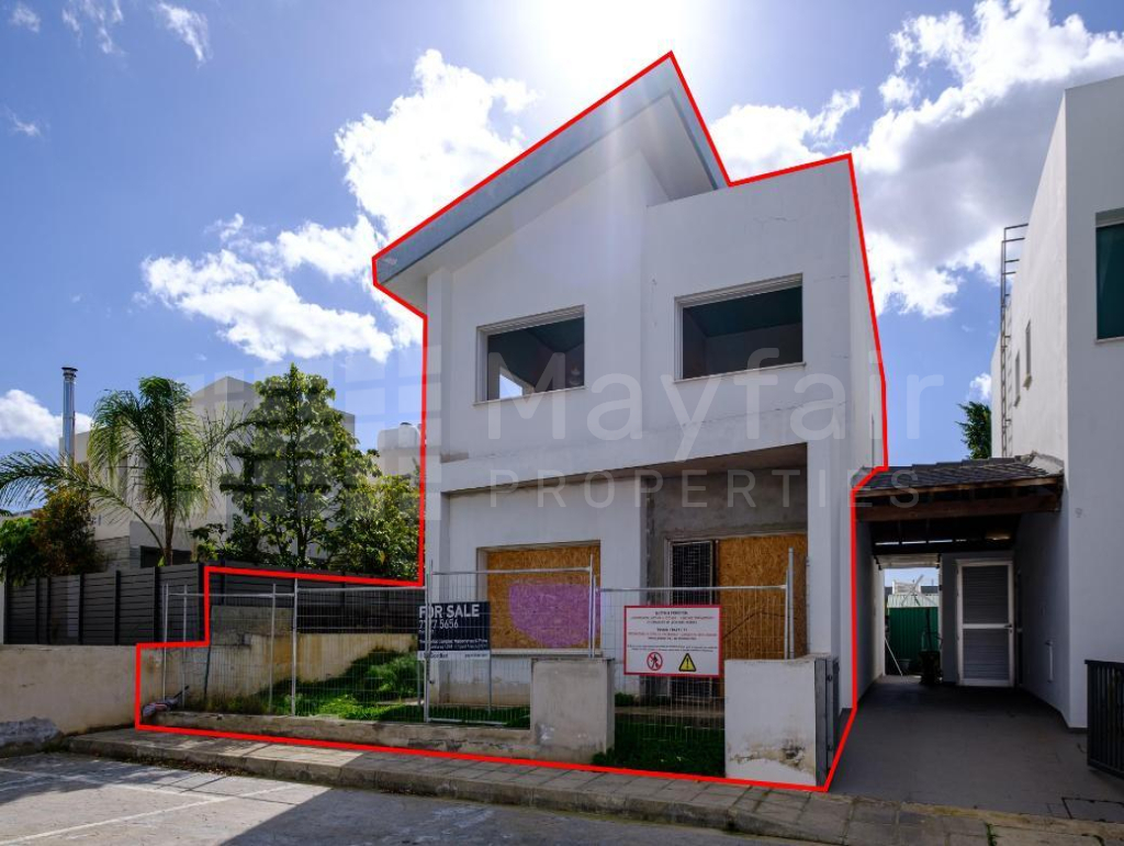 3 bedroom incomplete house in Latsia, Nicosia