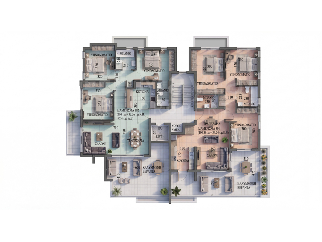 2-bedroom Apartment for Sale near A. Papadopoulos Stadium