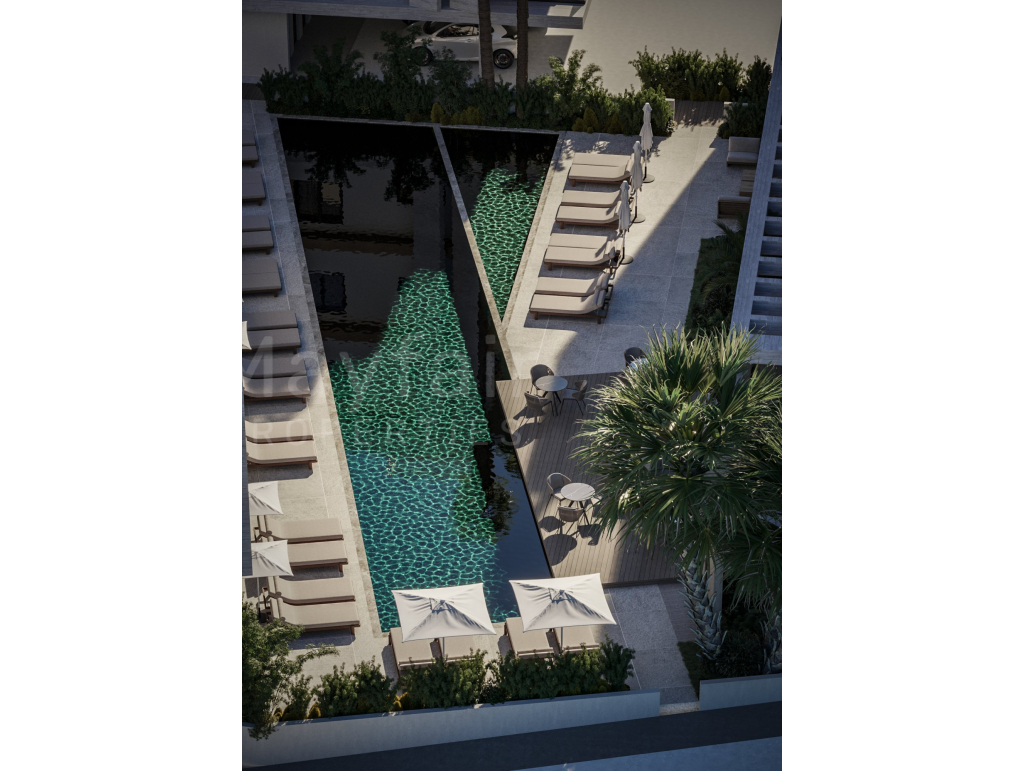 1-bedroom Penthouse for Sale in Livadia with Communal Pool