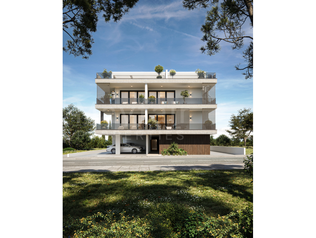 1-bedroom Top Floor Apartment with Communal Pool for Sale in Livadia