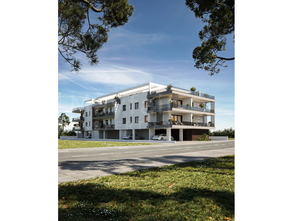 1-bedroom Top Floor Apartment with Communal Pool for Sale in Livadia