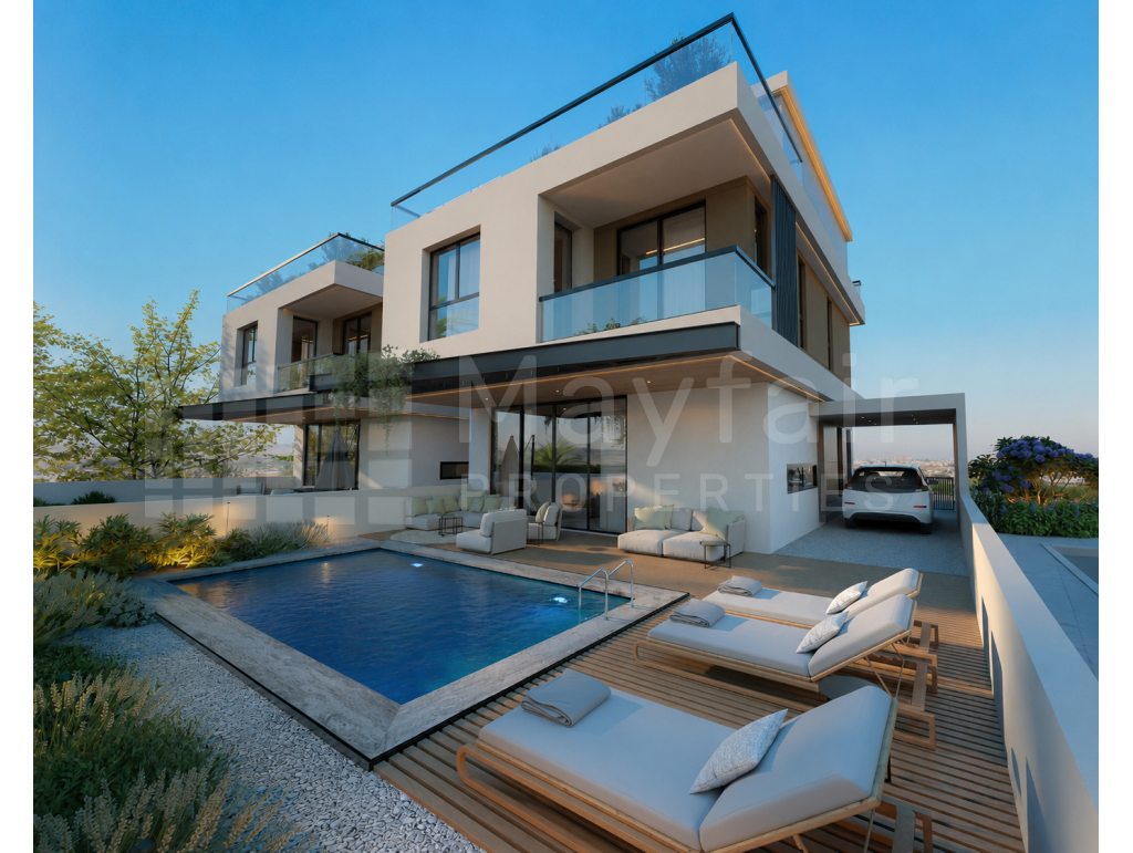 3-bedroom Detached Villa with Pool in Livadia for Sale